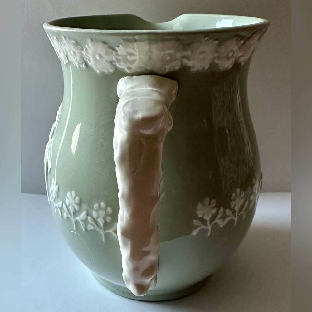 Vintage Spode Fortuna Sage Pitcher - Picture 8 of 9